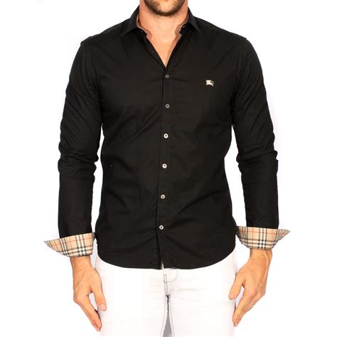 camisa social burberry.